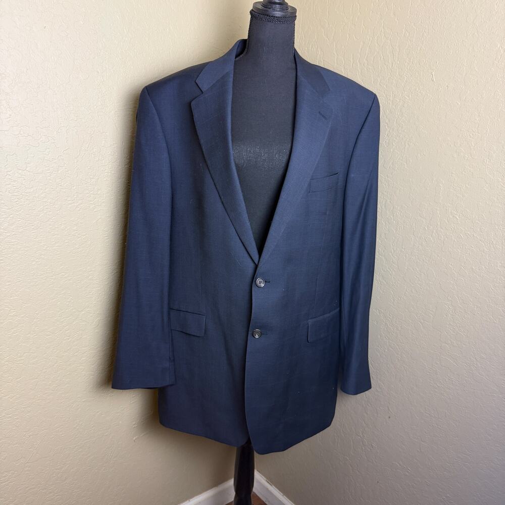 Lauren Ralph Lauren Men's Navy Wool Cashmere Blazer Sport Coat 48L Canada